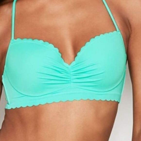 Victorias Secret Swim Zuma Sweetheart Demi Bikini top and Bottoms Set Mint frost - Picture 5 of 7